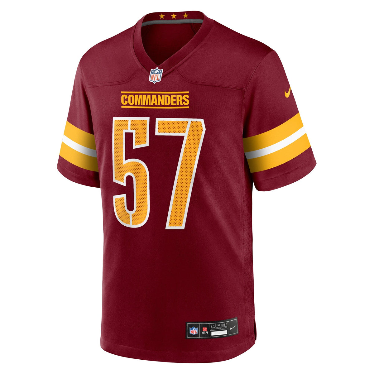 Washington Commanders Nick Bellore Burgundy Team Game Football Jersey