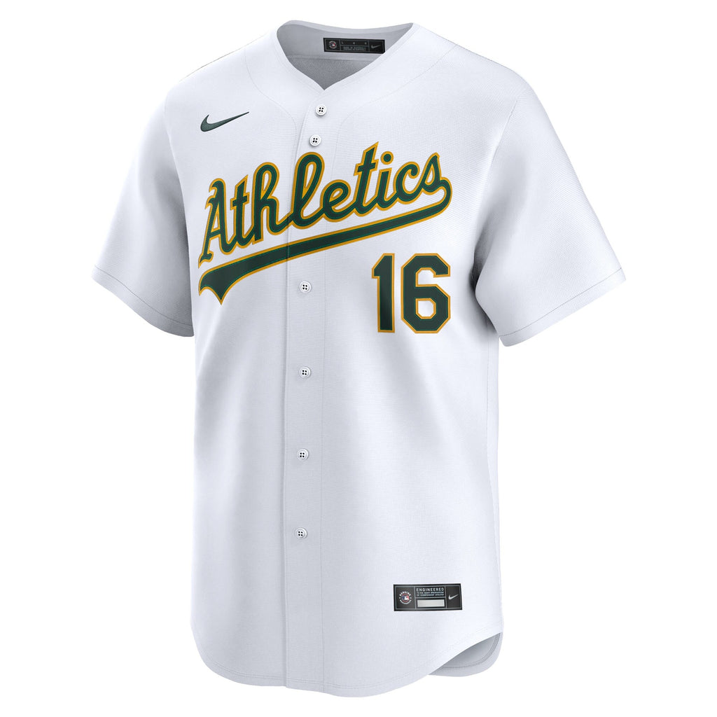 Athletics Nick Kurtz White Home Limited Player Baseball Jersey