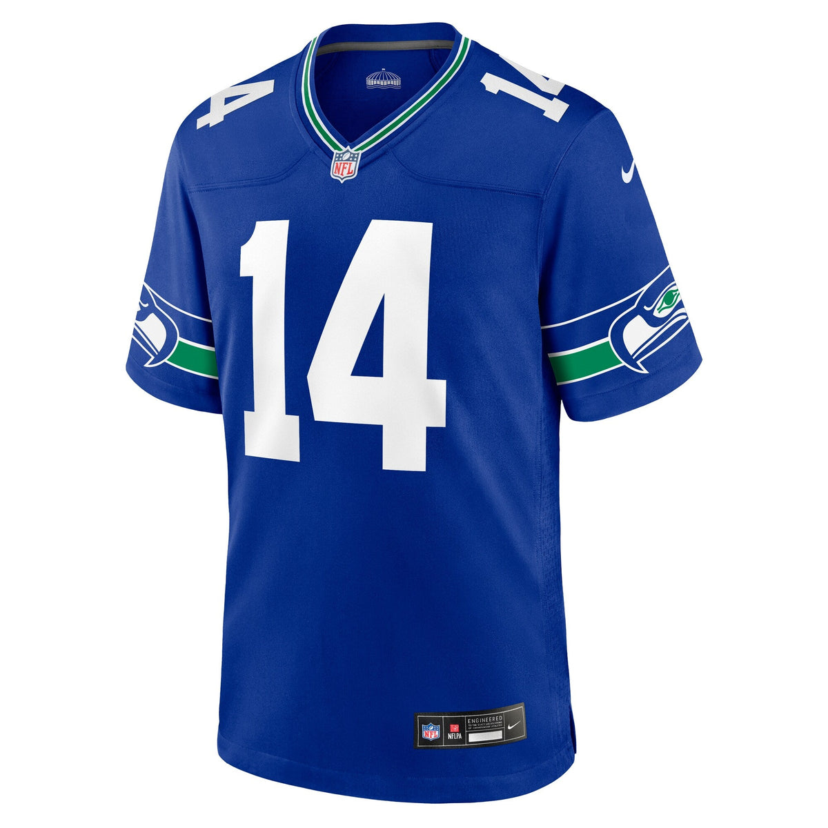 Seattle Seahawks Sam Darnold Royal Alternate Game Player Football Jersey