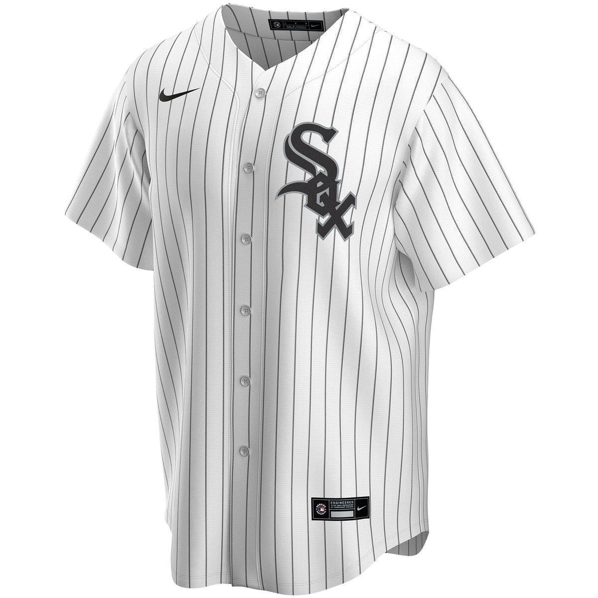 Chicago White Sox White Home Replica Custom Baseball Jersey