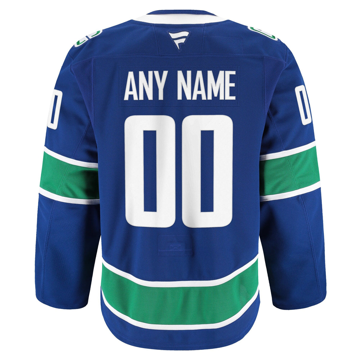 Vancouver Canucks Blue Home Pro Custom Jersey
