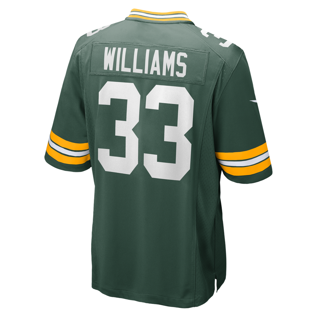 Green Bay Packers Evan Williams Green Game Football Jersey