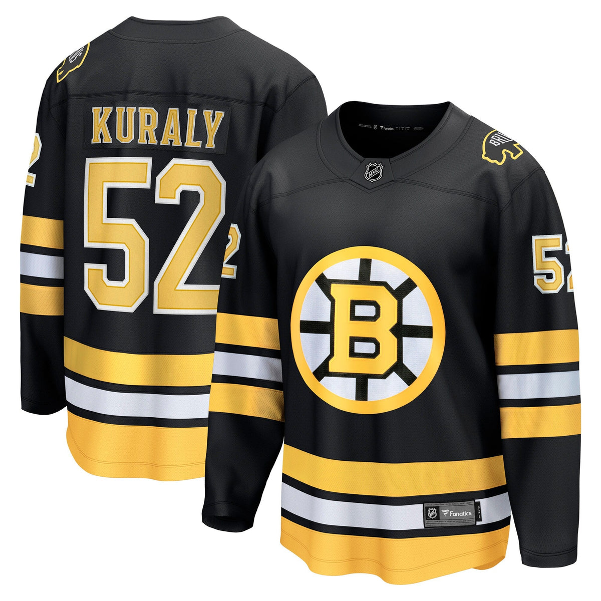 Boston Bruins Sean Kuraly Black Home Breakaway Player Hockey Jersey