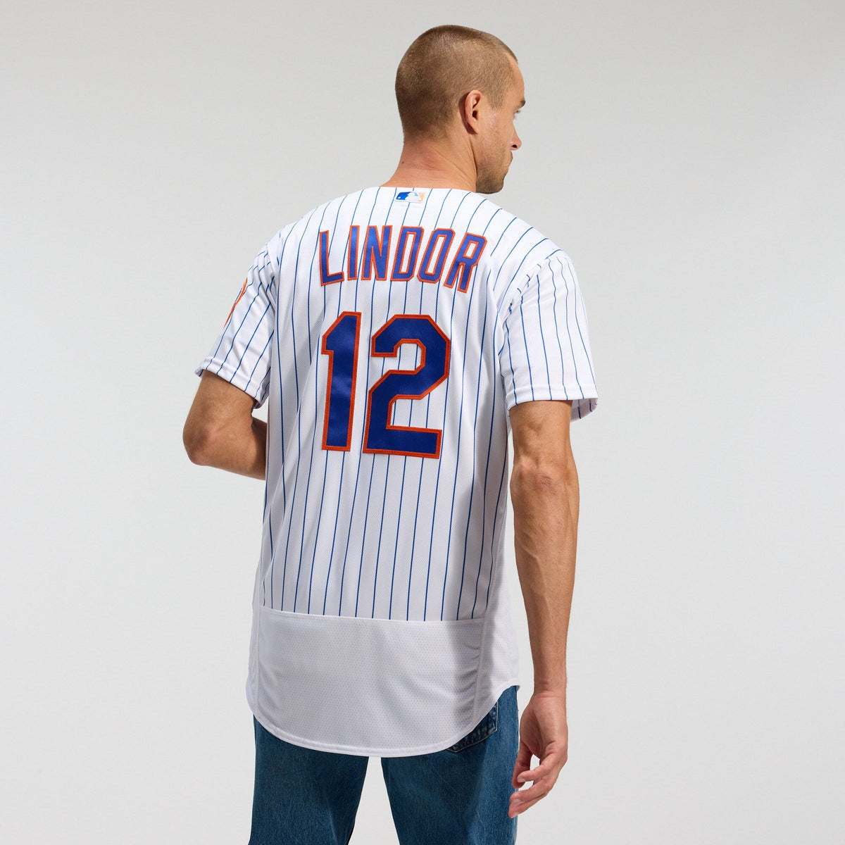 New York Mets Francisco Lindor White Home Player Baseball Jersey