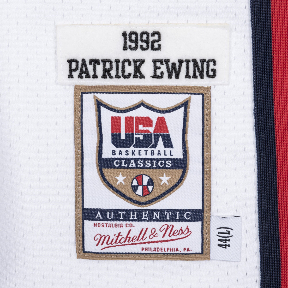 USA Basketball Jersey Patrick Ewing 1992