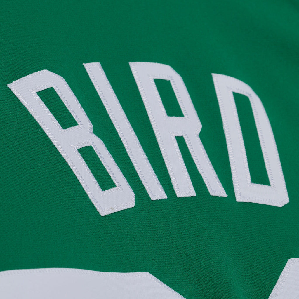 Boston Celtics Larry Bird 1985 Road Jersey - Kelly Green