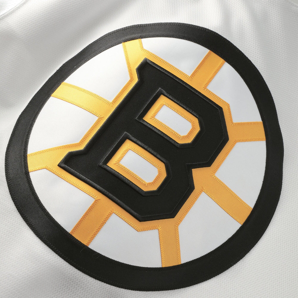 Boston Bruins White Away Pro Custom Jersey