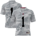 #1 Gray Ohio State Buckeyes Camo Football Jersey