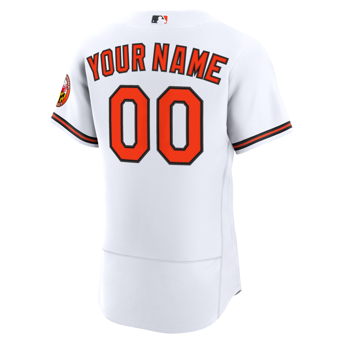 Baltimore Orioles White Home Custom Baseball Jersey