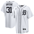 Detroit Tigers Riley Greene White Home Replica Baseball Jersey