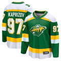 Minnesota Wild Kirill Kaprizov Green 2023/24 Alternate Breakaway Hockey Jersey