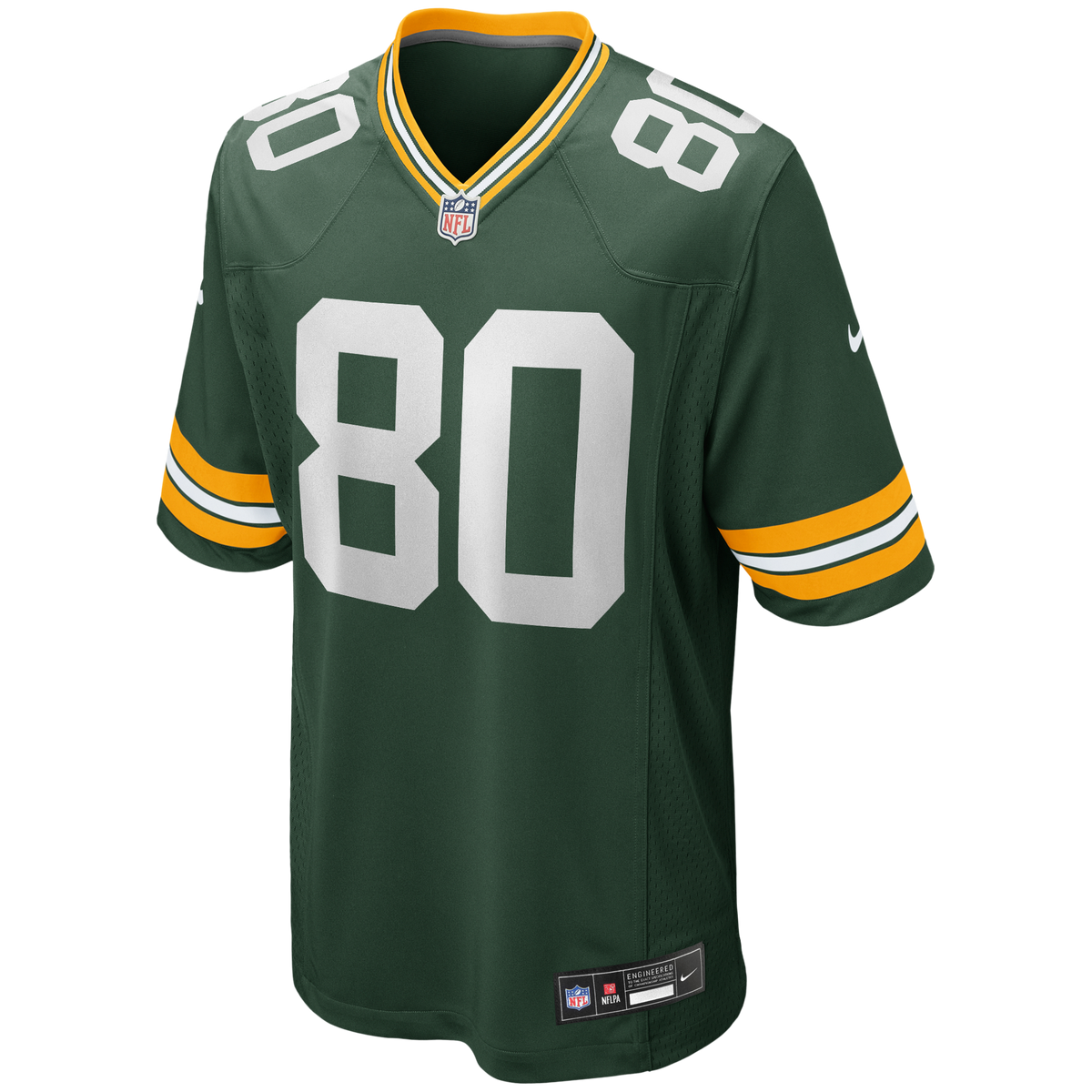 Green Bay Packers Donald Driver Green Game Retired Player Football Jersey