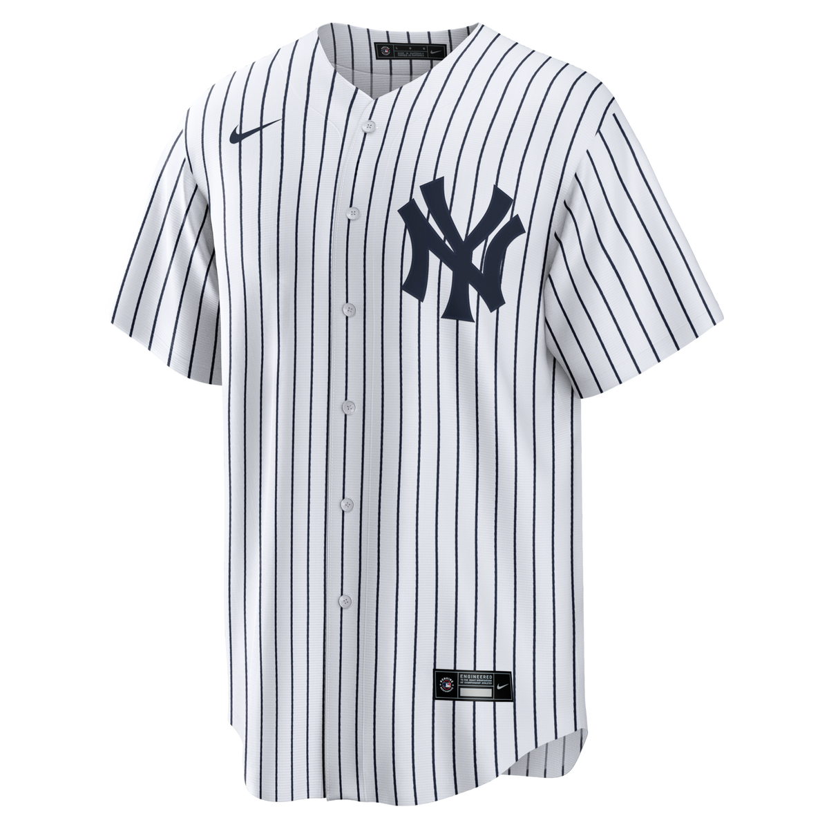 New York Yankees Derek Jeter White Home Retired Player Replica Baseball Jersey