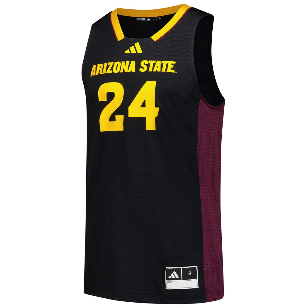 #24 Black Arizona State Sun Devils Replica Swingman Jersey