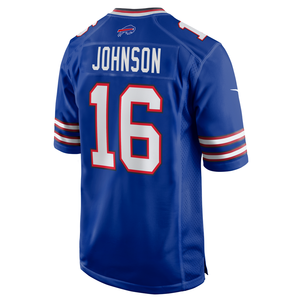 Buffalo Bills Xavier Johnson Royal Game Football Jersey