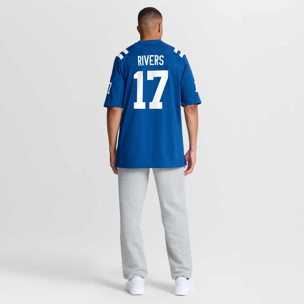 Indianapolis Colts Philip Rivers Royal Game Football Jersey