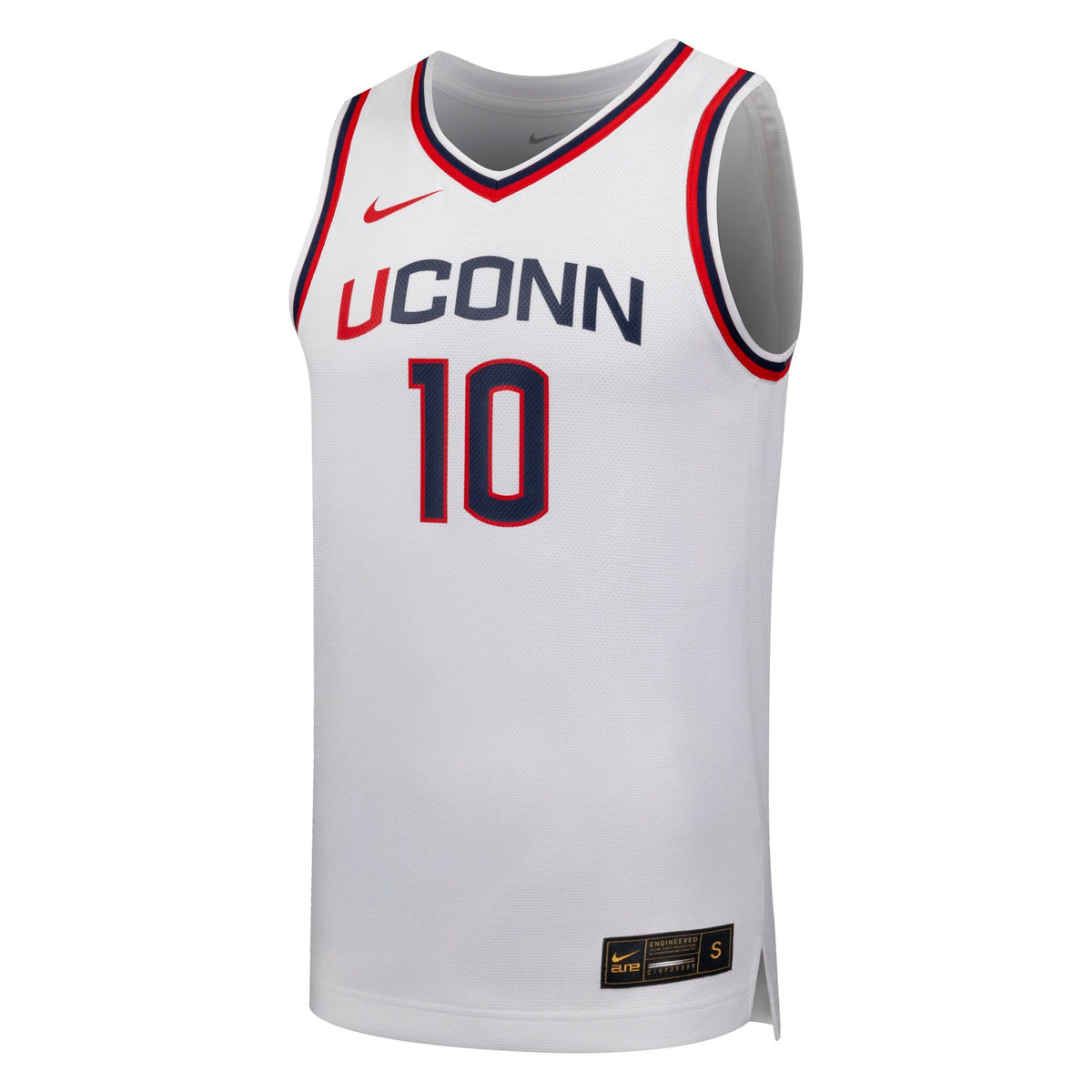 #10 UConn Huskies Replica Basketball Jersey - White