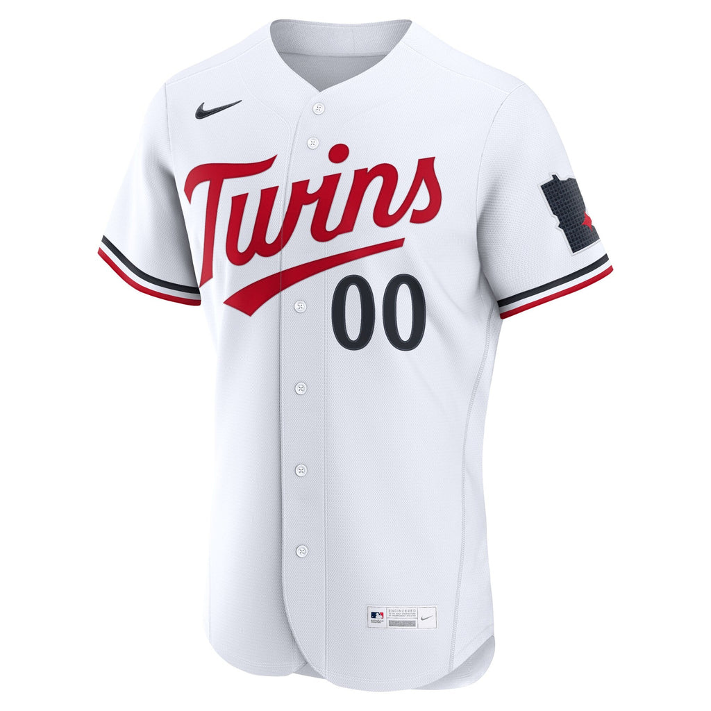 Minnesota Twins White Home Custom Baseball Jersey