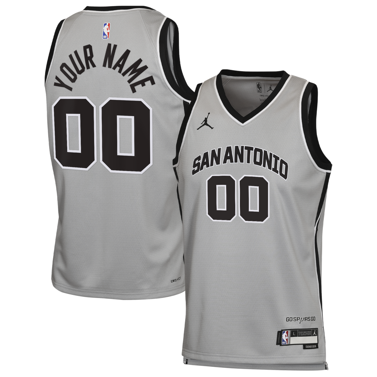 San Antonio Spurs Statement Jersey - Custom