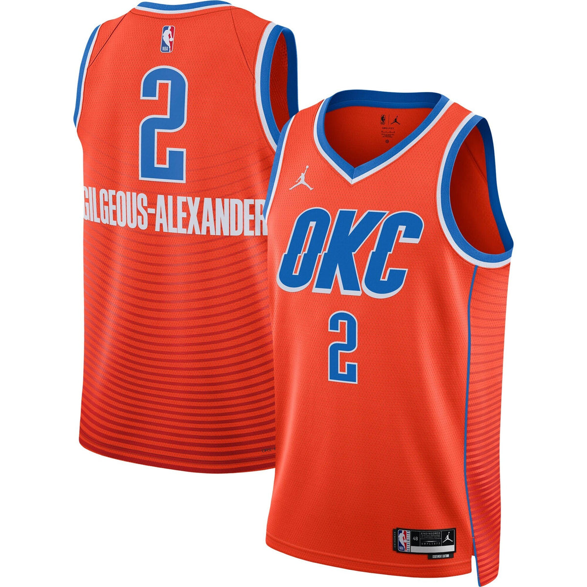 Oklahoma City Thunder Replica Statement Swingman Jersey - Shai Gilgeous-Alexander