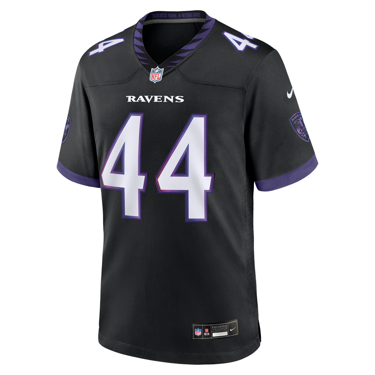 Baltimore Ravens Marlon Humphrey Black Alternate Game Football Jersey