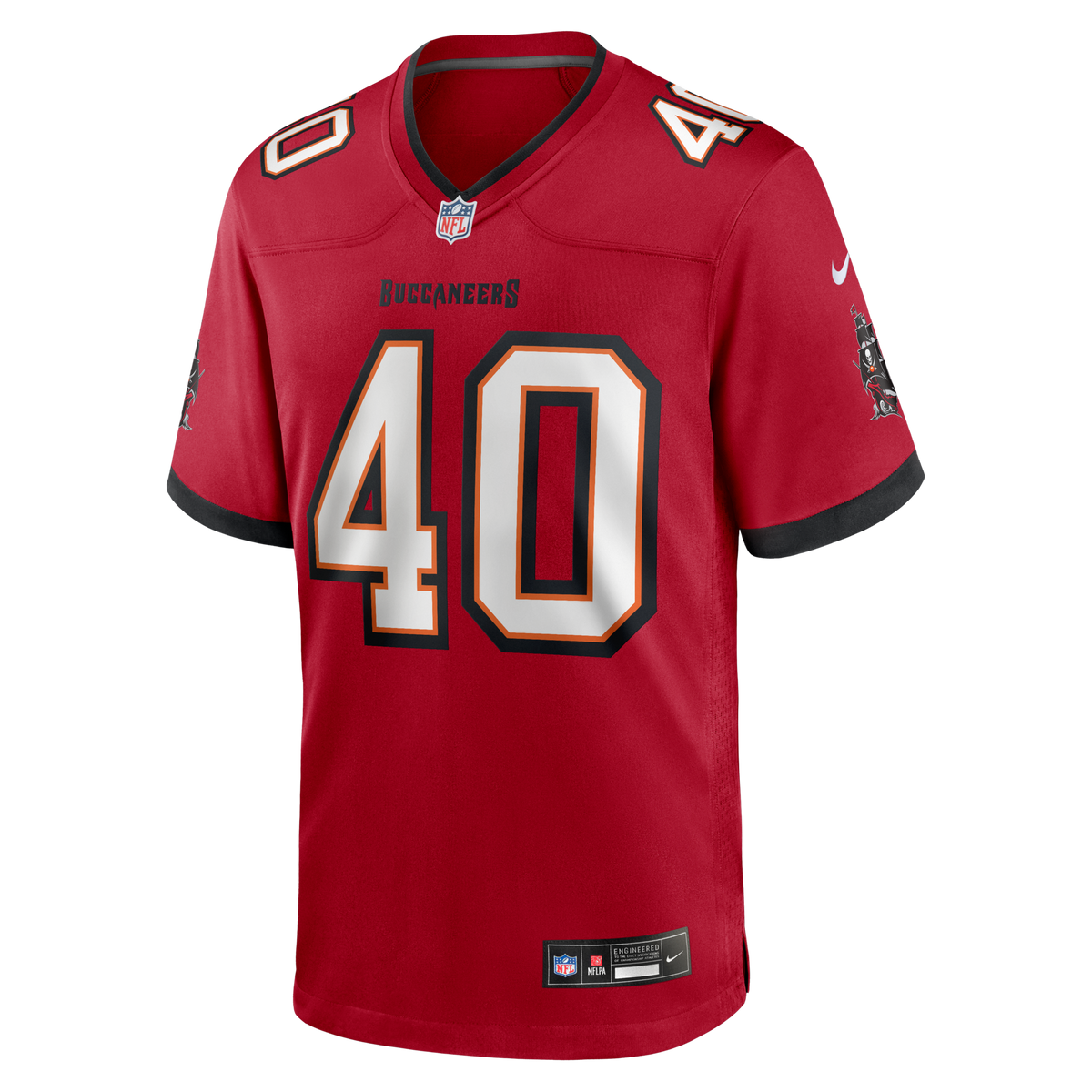 Tampa Bay Buccaneers Mike Alstott Red Retired Player Game Football Jersey