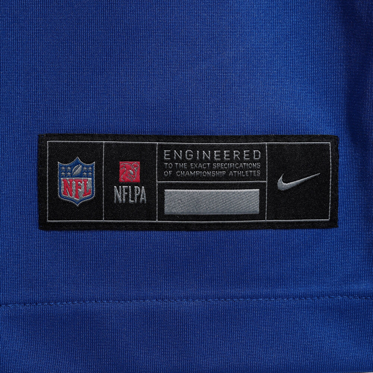 New York Giants Royal Custom Game Football Jersey