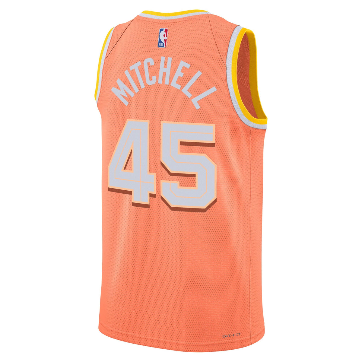Cleveland Cavaliers 2025/26 City Edition Swingman Jersey - Orange - Donovan Mitchell