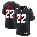 Houston Texans Jaylin Smith Navy Team Game Football Jersey