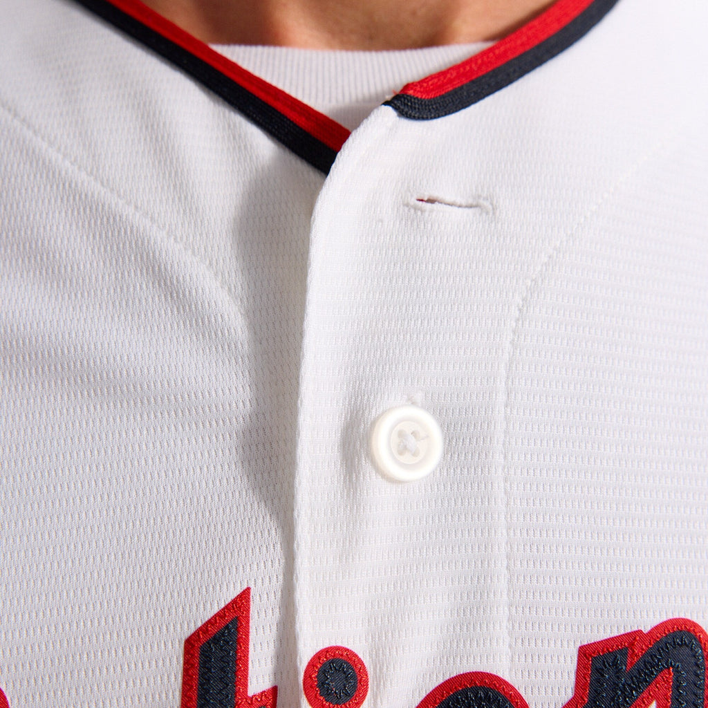 Washington Nationals CJ Abrams White Home Replica Baseball Jersey