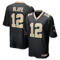 New Orleans Saints Chris Olave Black Player Game Football Jersey