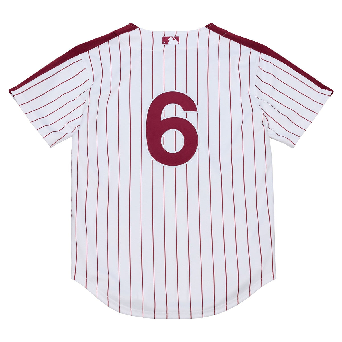 Philadelphia Phillies Jimmy Rollins White 2003 Cooperstown Collection Baseball Jersey