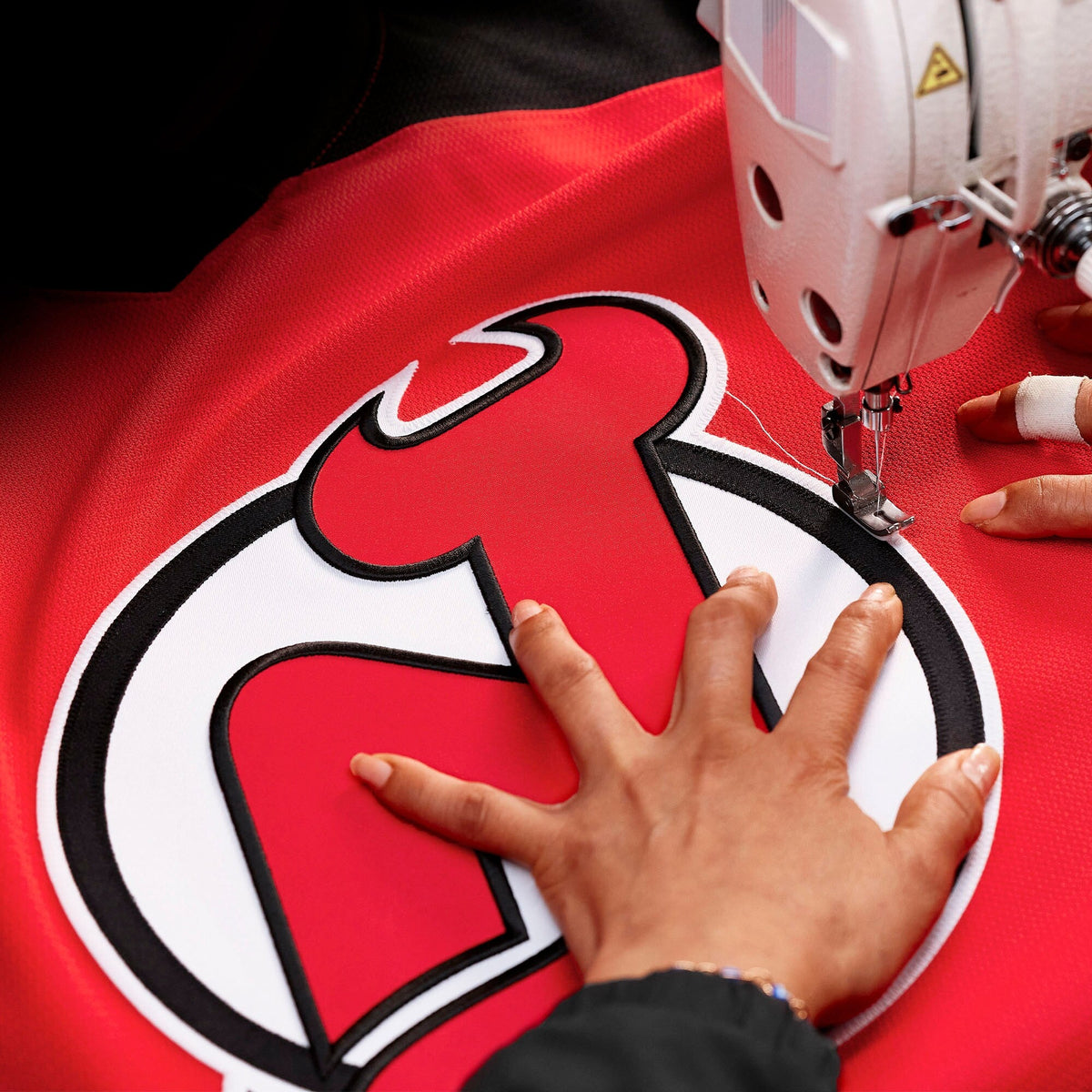 New Jersey Devils Red Home Pro Custom Jersey