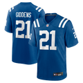 Indianapolis Colts DJ Giddens Royal Team Game Football Jersey