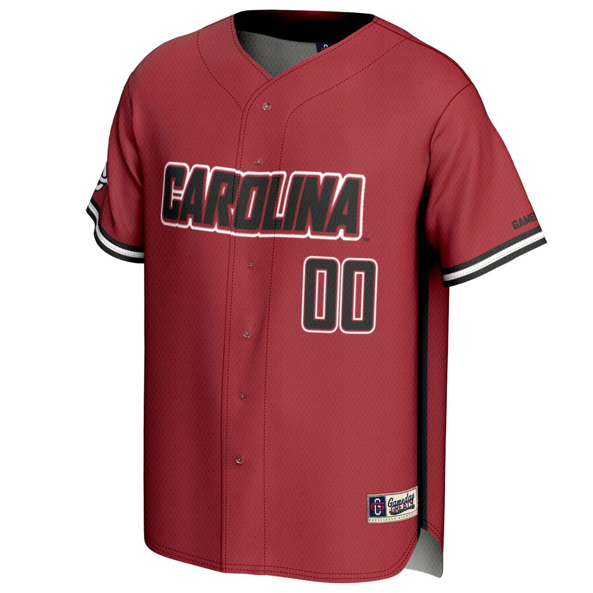 South Carolina Gamecocks NIL Pick-A-Player Baseball Lightweight Jersey - Garnet