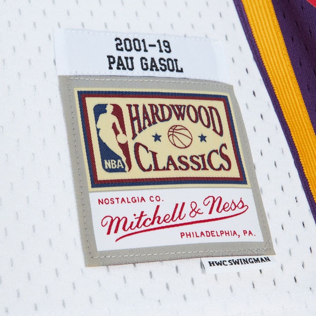 Los Angeles Lakers HOF Swingman Jersey Pau Gasol