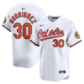 Baltimore Orioles Grayson Rodriguez White Home Limited Player Baseball Jersey