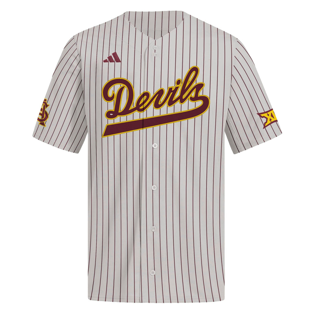 Gray Arizona State Sun Devils Alternate Replica Baseball Jersey