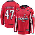 Washington Capitals Declan Chisholm Red Home Breakaway Hockey Jersey