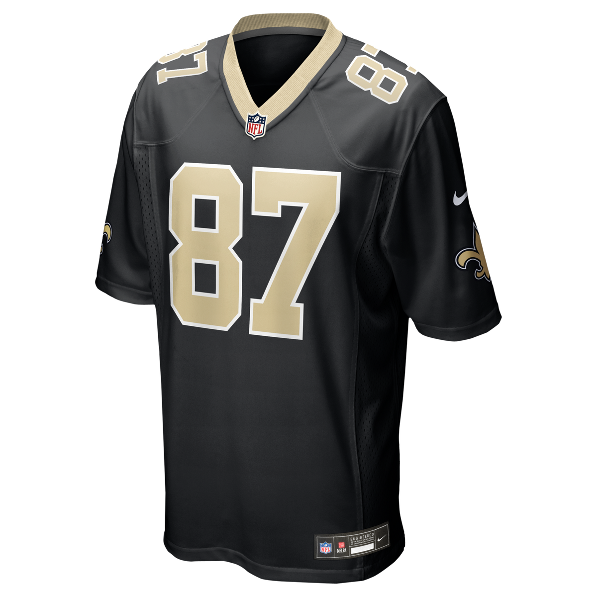 New Orleans Saints Joe Horn Black Game Retired Player Football Jersey