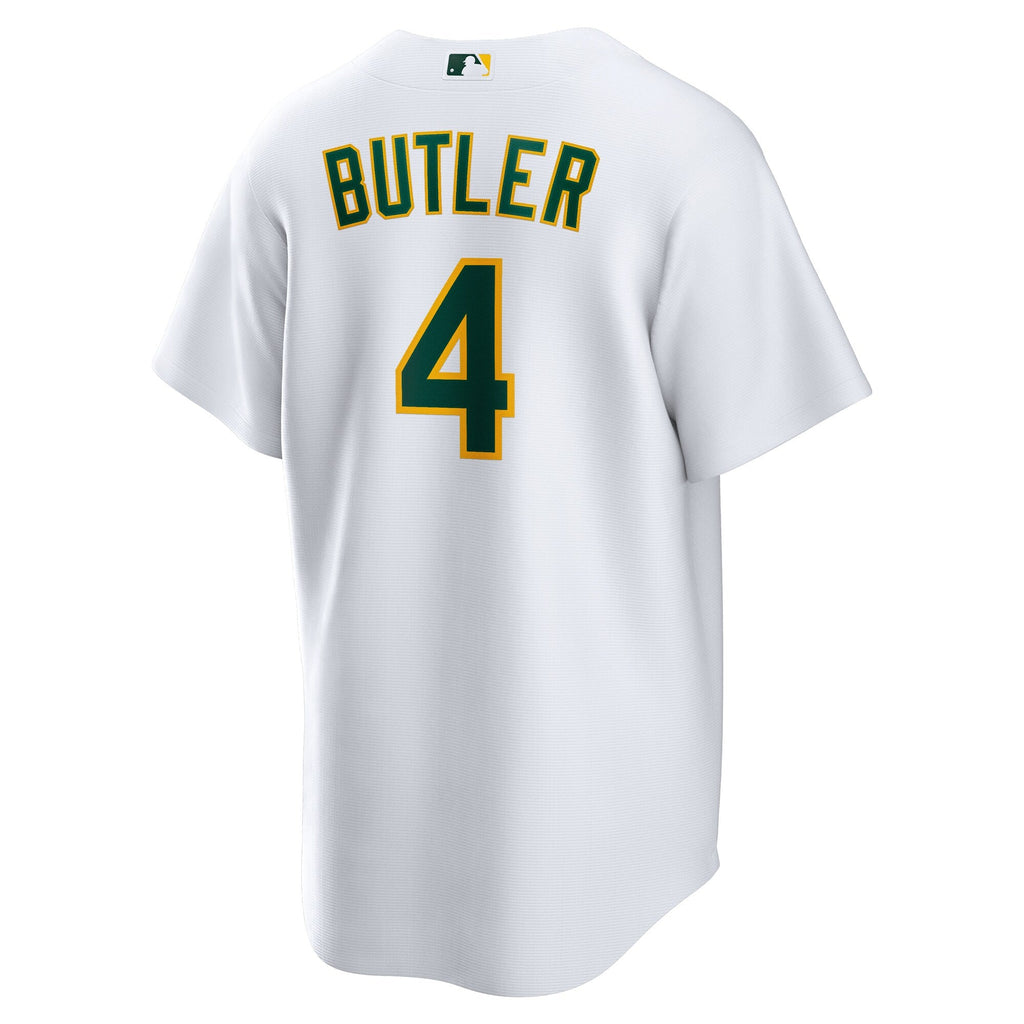 Athletics Lawrence Butler White Home Replica Baseball Jersey