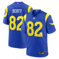 Los Angeles Rams Tyler Scott Royal Team Game Football Jersey