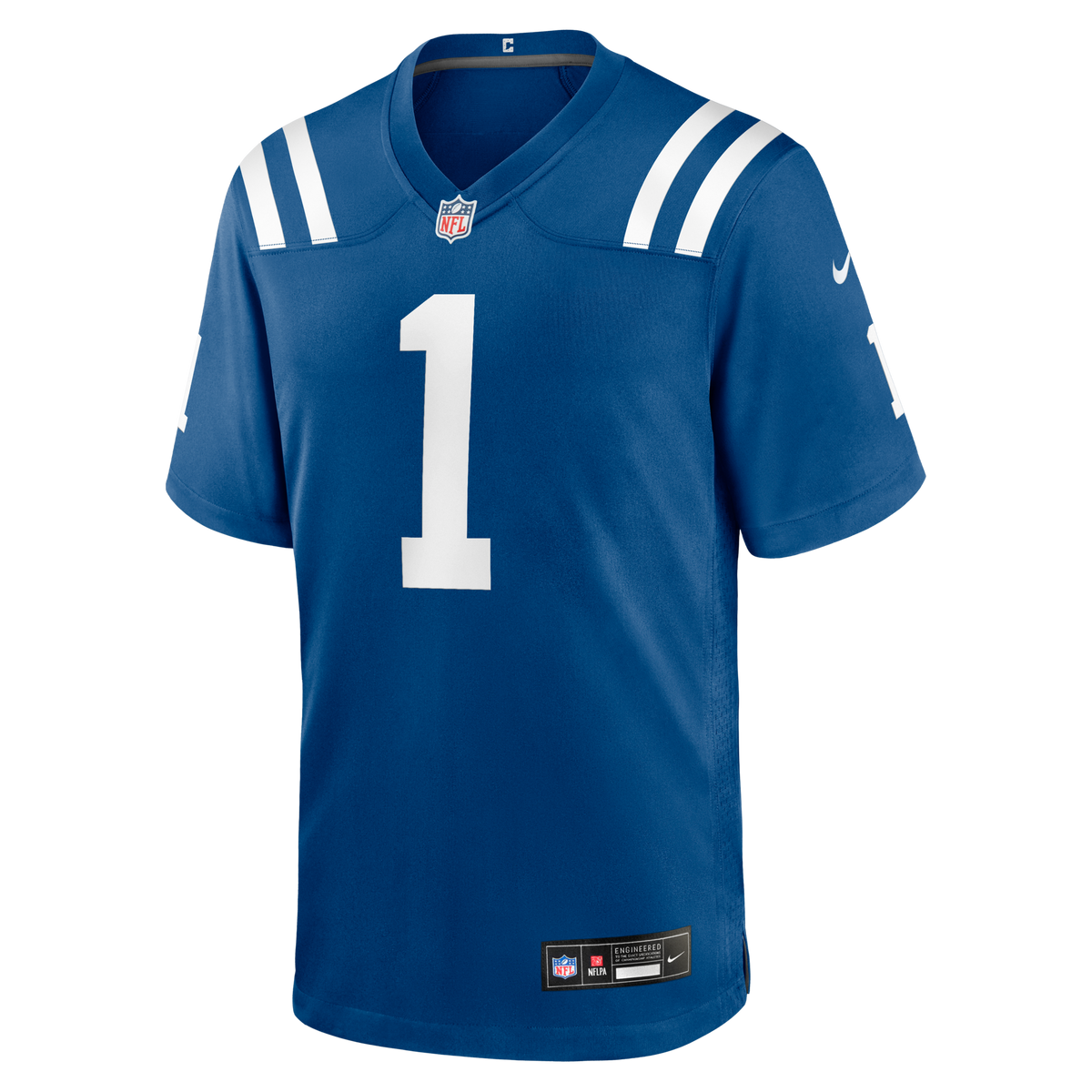 Indianapolis Colts Number 1 Groom Royal Game Football Jersey