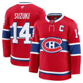 Montreal Canadiens Nick Suzuki Red Home Premium Jersey