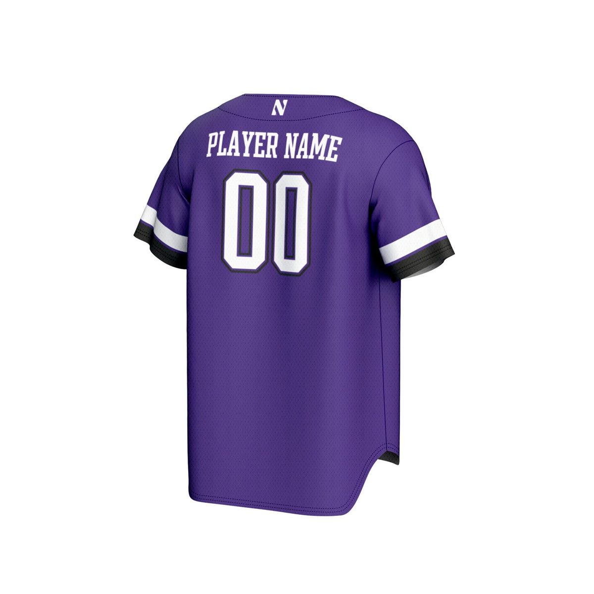 Northwestern Wildcats Personalized Collegiate Baseball Fashion Jersey - Purple