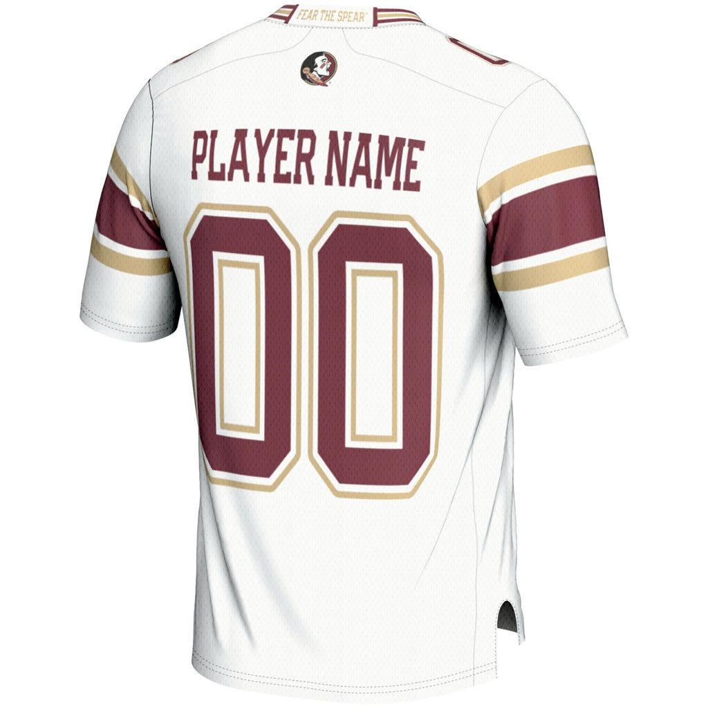 Florida State Seminoles NIL Pick-A-Player Football Jersey - White