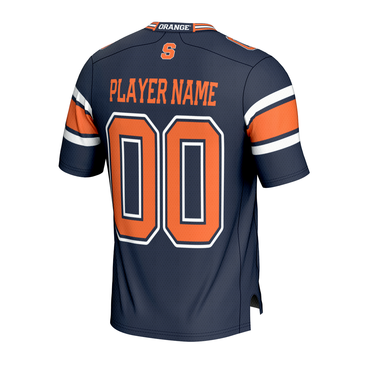 Syracuse Orange NIL Pick-A-Player Lightweight Collegiate Football Fashion Jersey - Navy