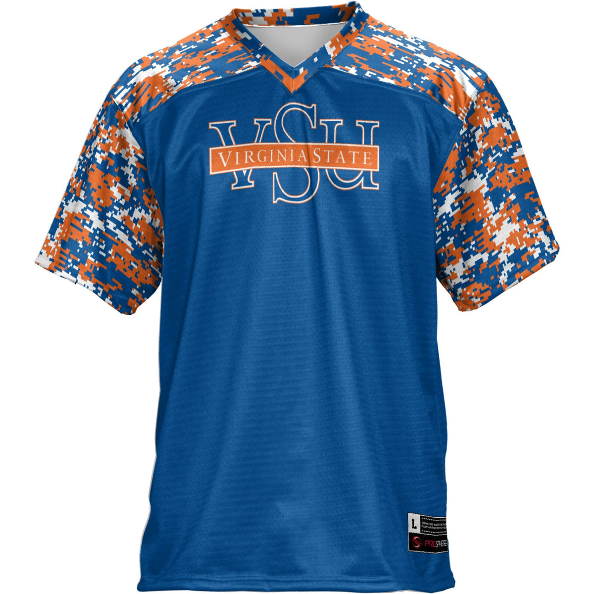 Virginia State Trojans Football Jersey - Blue