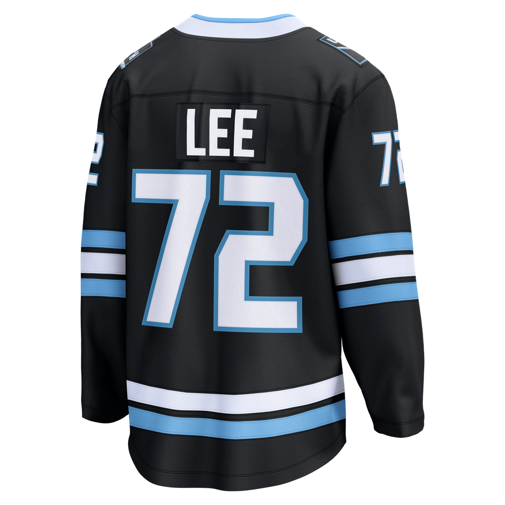 Utah Mammoth Anders Lee Black Home Breakaway Hockey Jersey