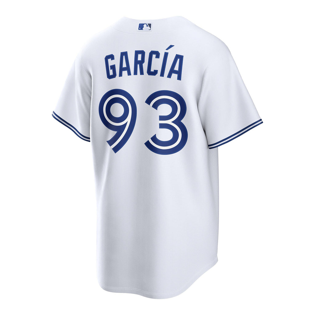 Toronto Blue Jays Yimi García White Home Replica Baseball Jersey